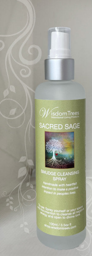 WisdomTrees Sacred Sage Smudge Spray
