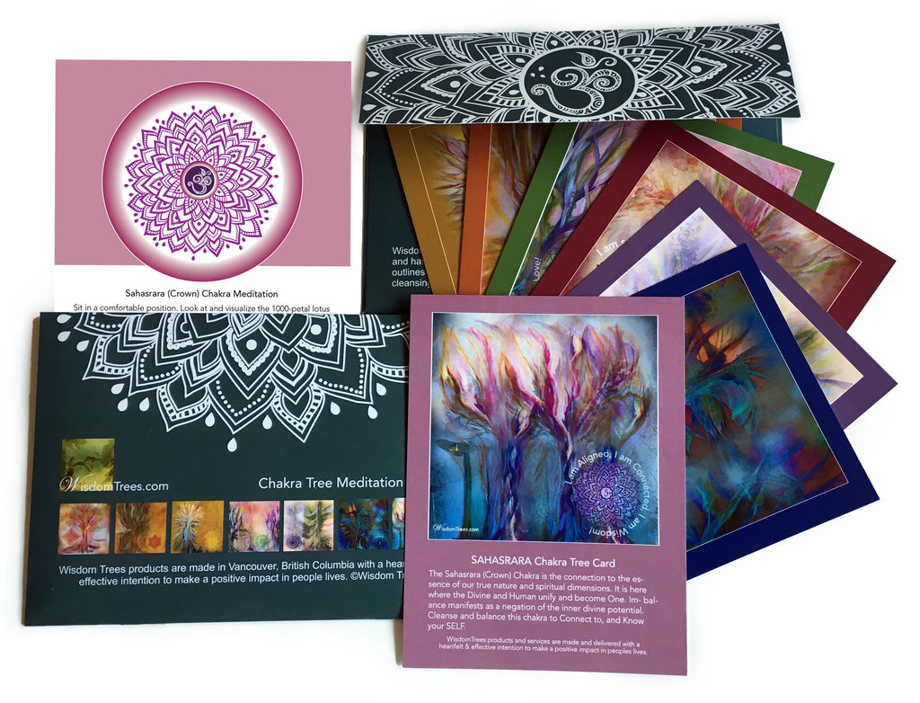 WisdomTrees Chakra Meditation Cards